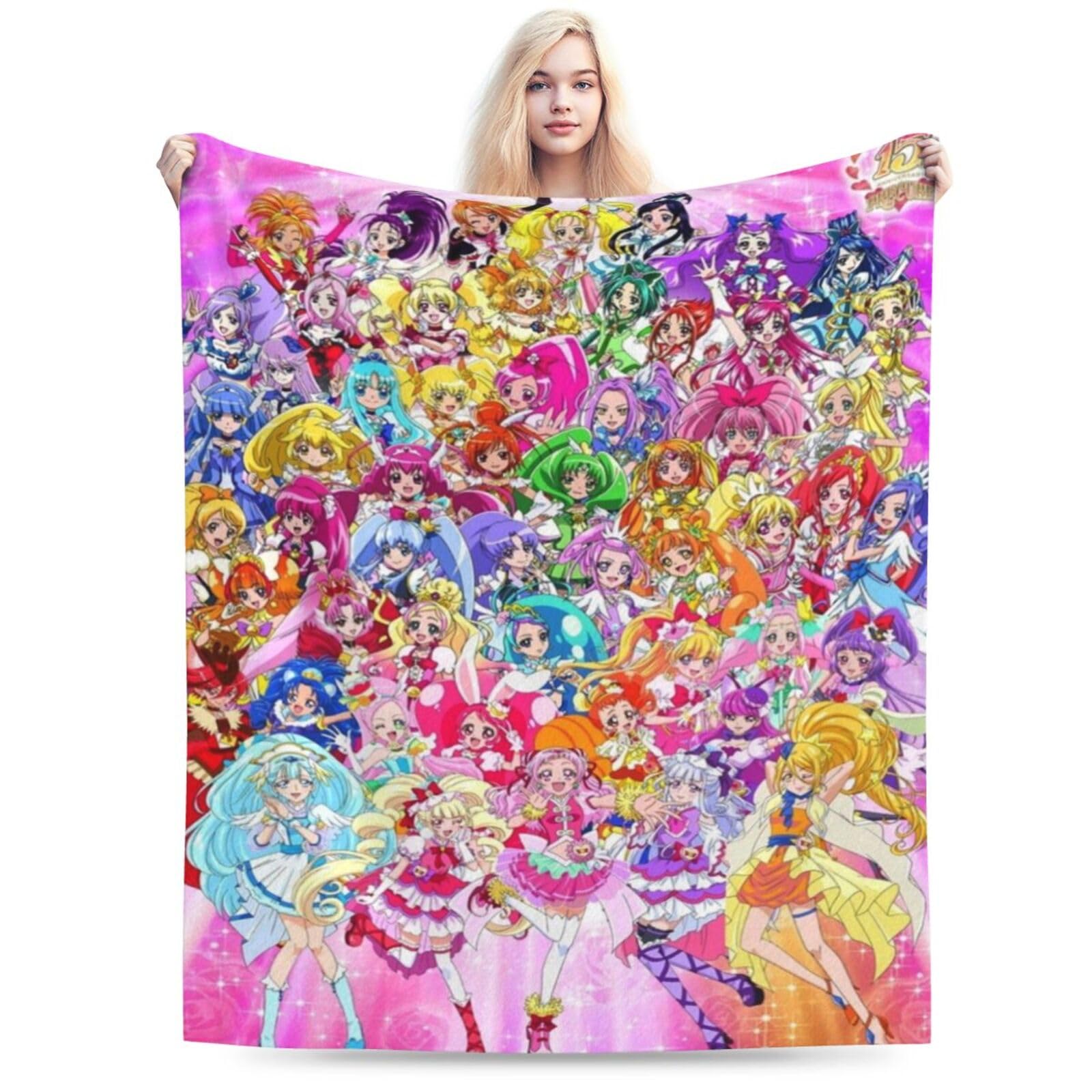 Amazon｜ブランケット プリキュア (7) 毛布 大判 ひざ掛け 多
